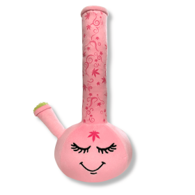 My Name is Harmony Bong, Funny Squeaky Weed Dog Toy, Cute Stuffed Parody Pot Bong, Cool Plush 420 Novelty Gift for Pets, Sized for Puppies & Small