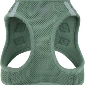 Dog Vest Harness Moss Green Medium