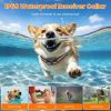 Dog Training Collar with Remote Rechargeable Dog Training Collar IP68 Waterproof with 4 Training Modes 3 Channels for Medium and Small Dogs